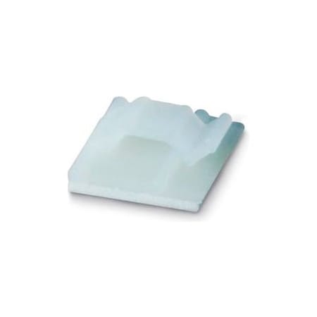 Del City Div Of Actuant Cable Clip, Nylon, 1/4 in Bundle Dia., Natural, 5/8 in L 9775